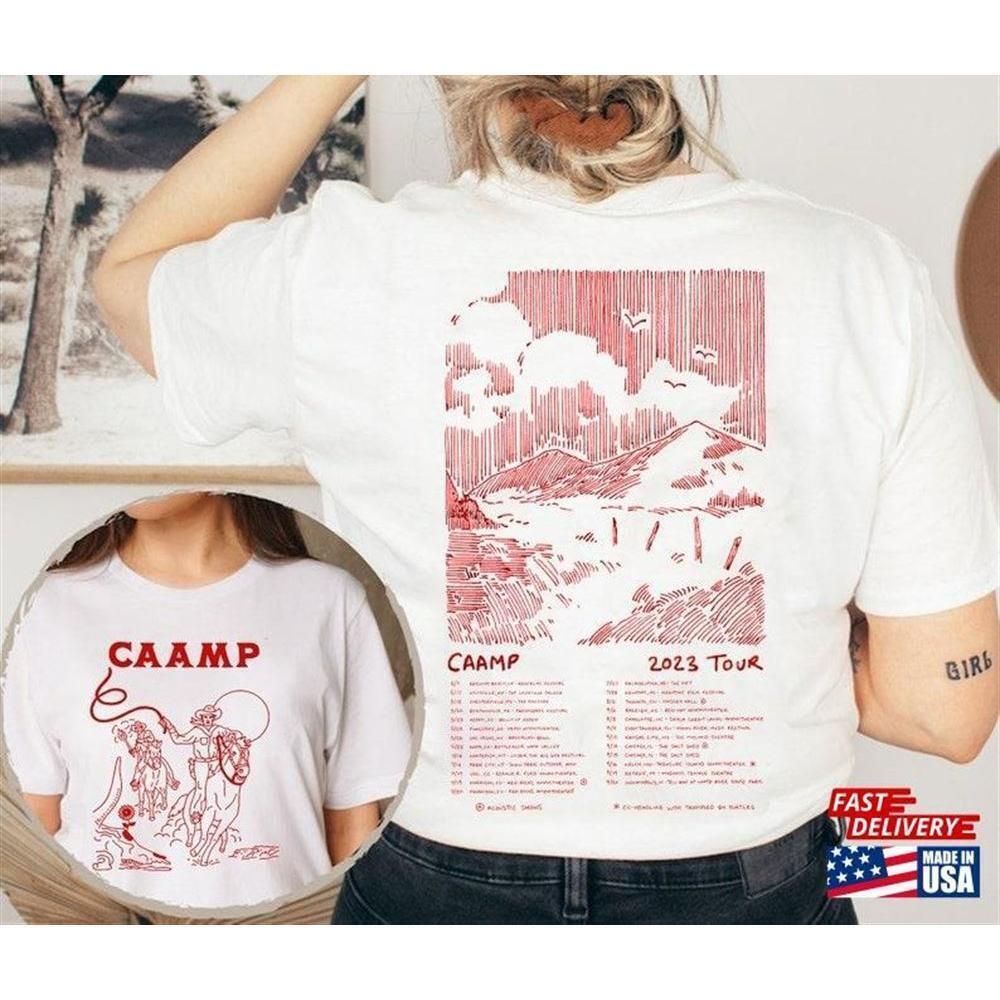 2Sides Caamp Band Fall Tour 2023 Shirt Classic 2 Sided